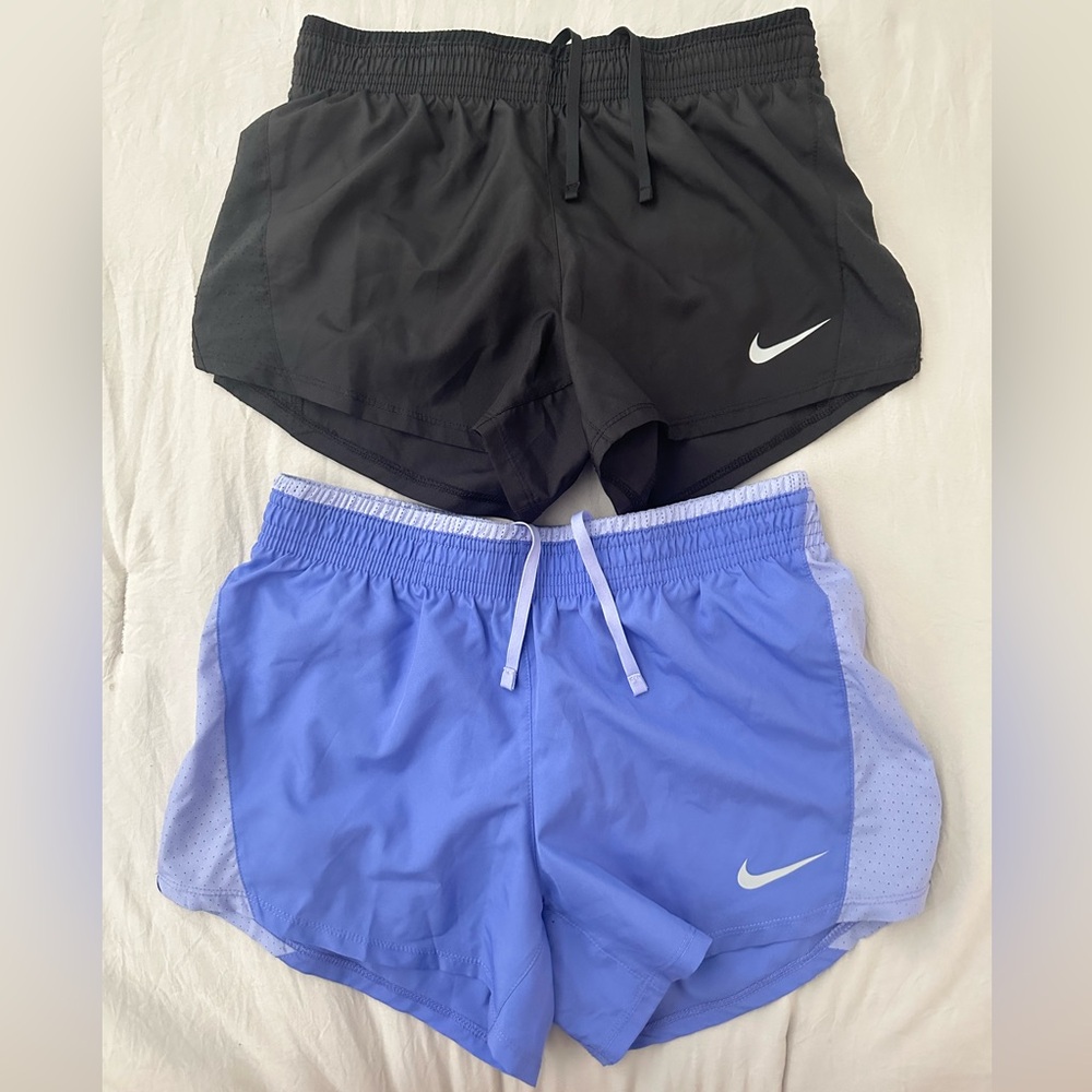 Nike Set of Women’s Dri-Fit Athletic Shorts with built in underwear